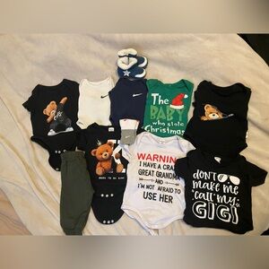 Baby Boy Onesie/Outfit Bundle